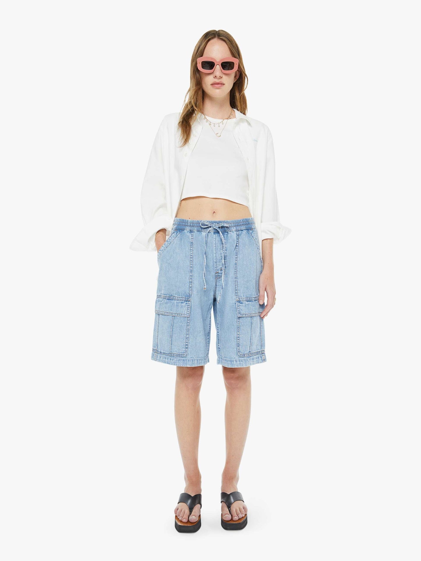 Mother Denim Women The Deep Dive Short