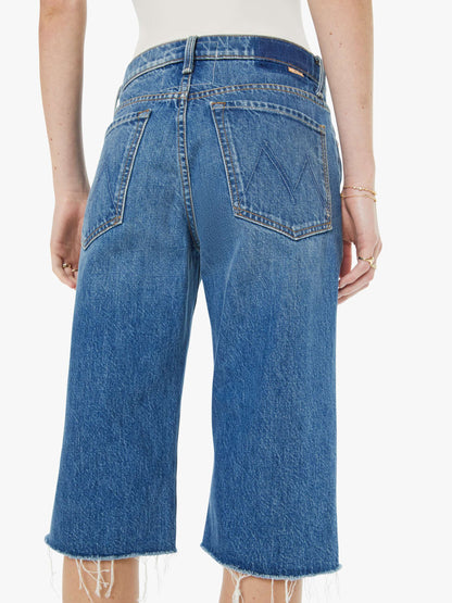 Mother Denim Women The Kick It Half N' Half Fray