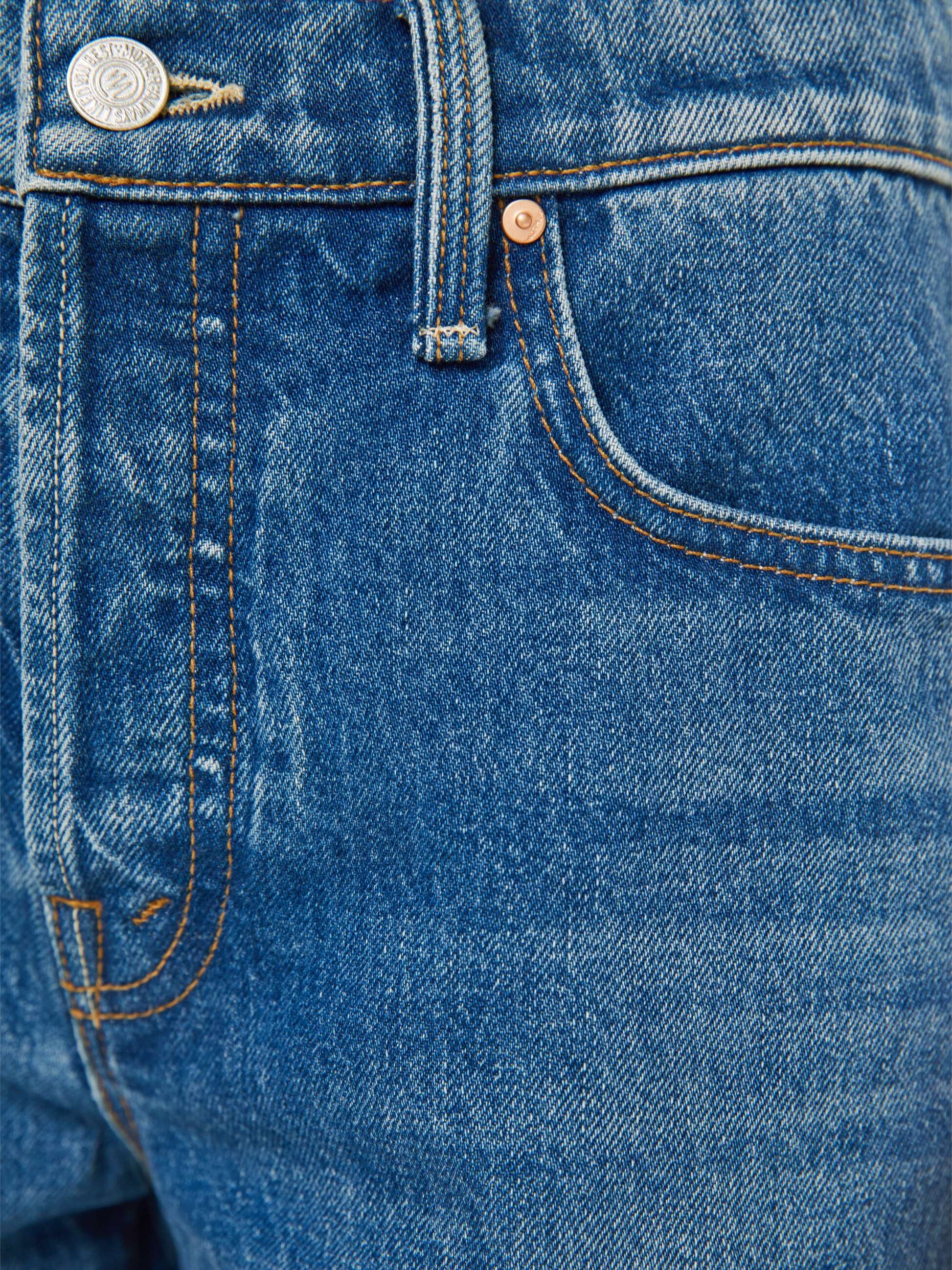 Mother Denim Women The Kick It Half N' Half Fray