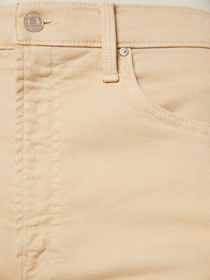 Mother Denim Women The Whole Lot Twist Zip