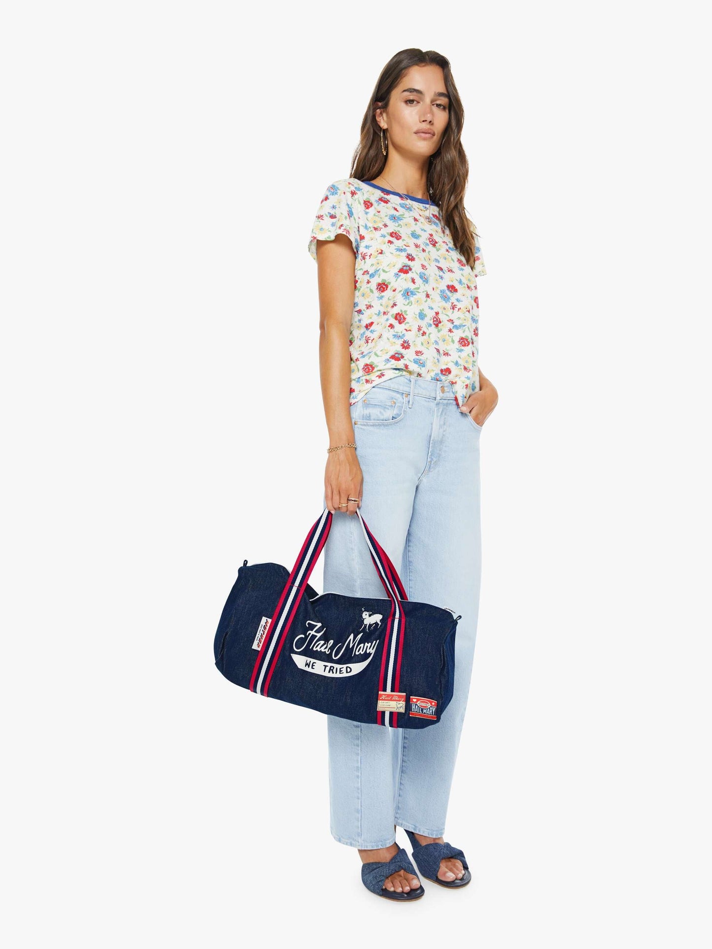 Mother Denim Women The Sporty Duffle
