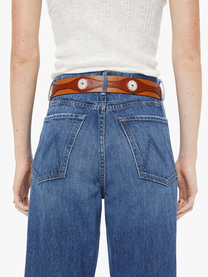 Mother Denim Women The 2 Tone Leather Belt