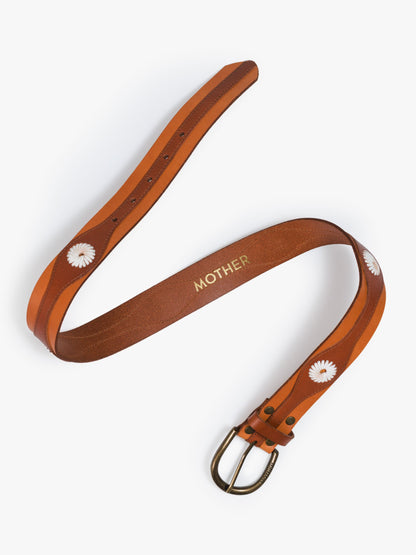 Mother Denim Women The 2 Tone Leather Belt