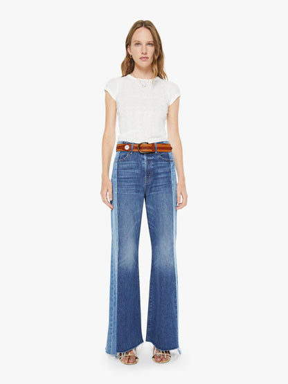 Mother Denim Women The 2 Tone Leather Belt