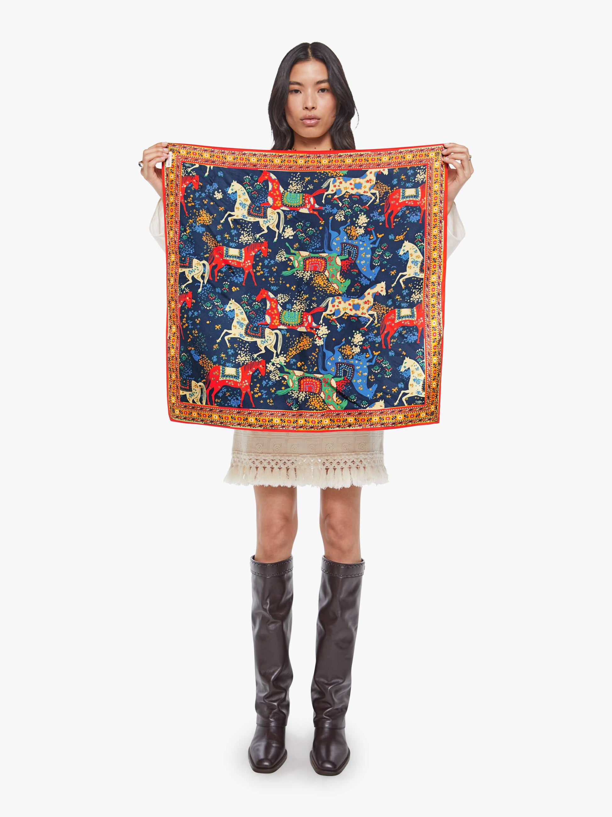 Mother Denim Women The Scarf It Down