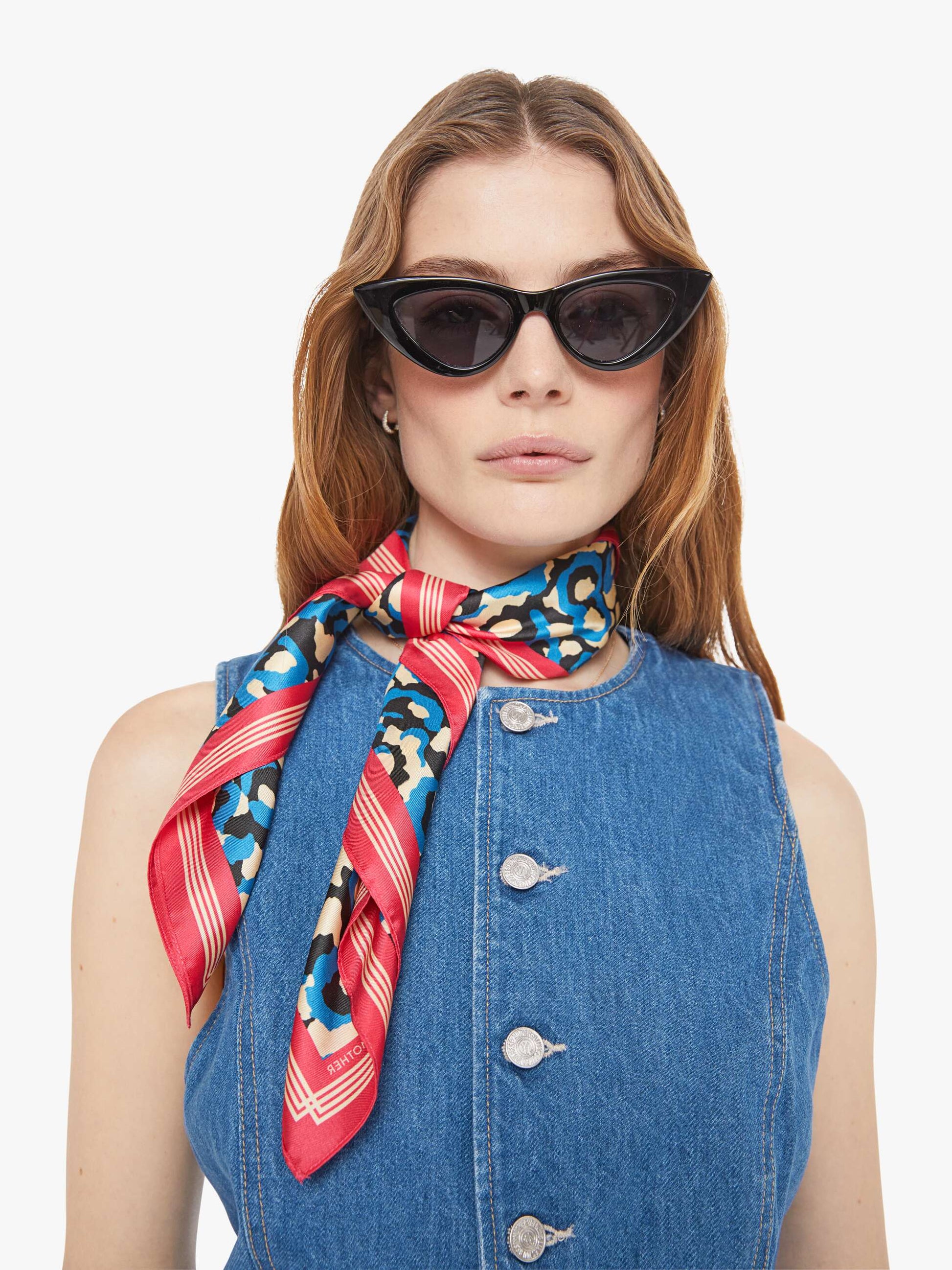 Mother Denim Women The Scarf It Down