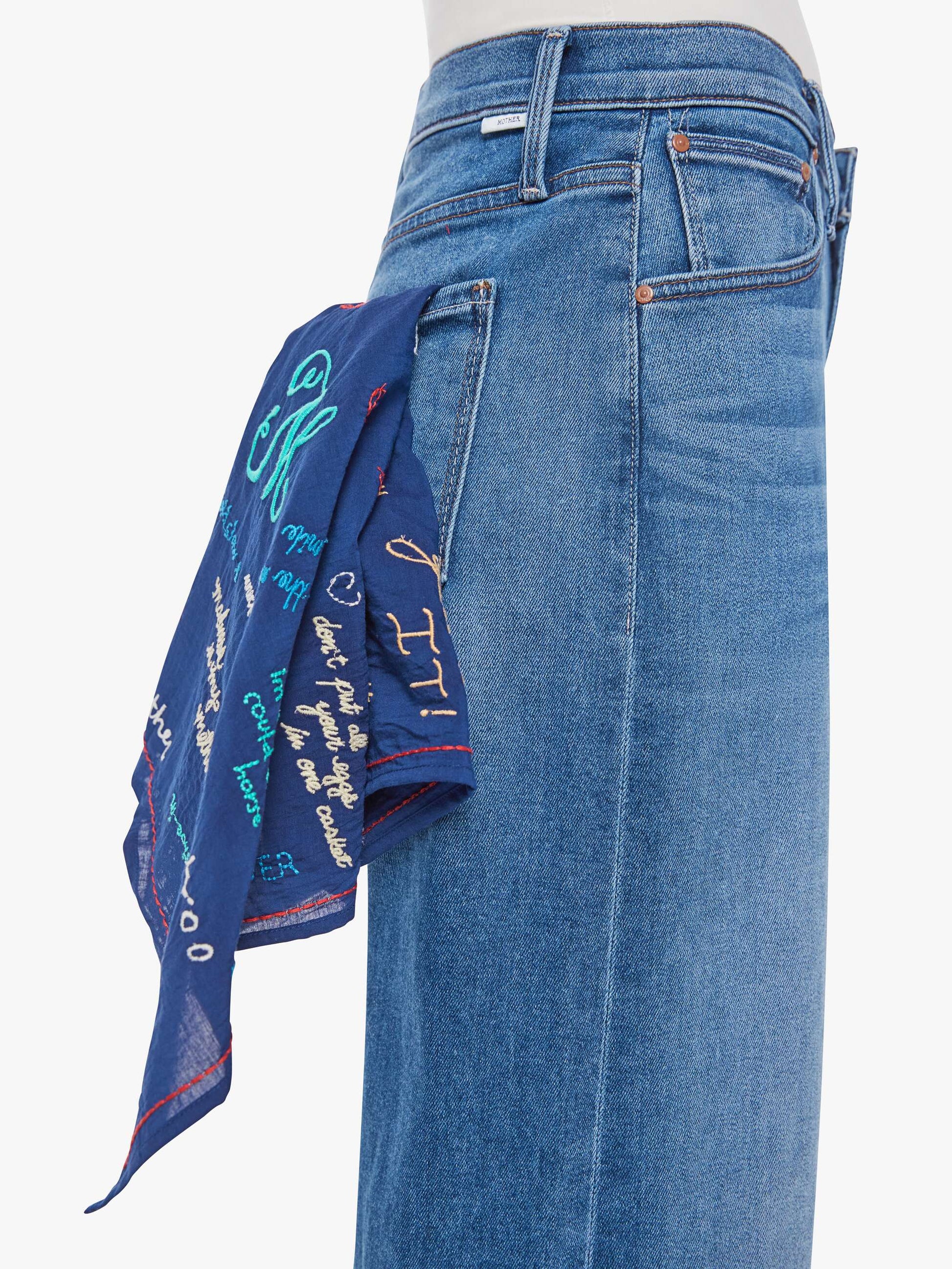 Mother Denim Women The Scarf It Down