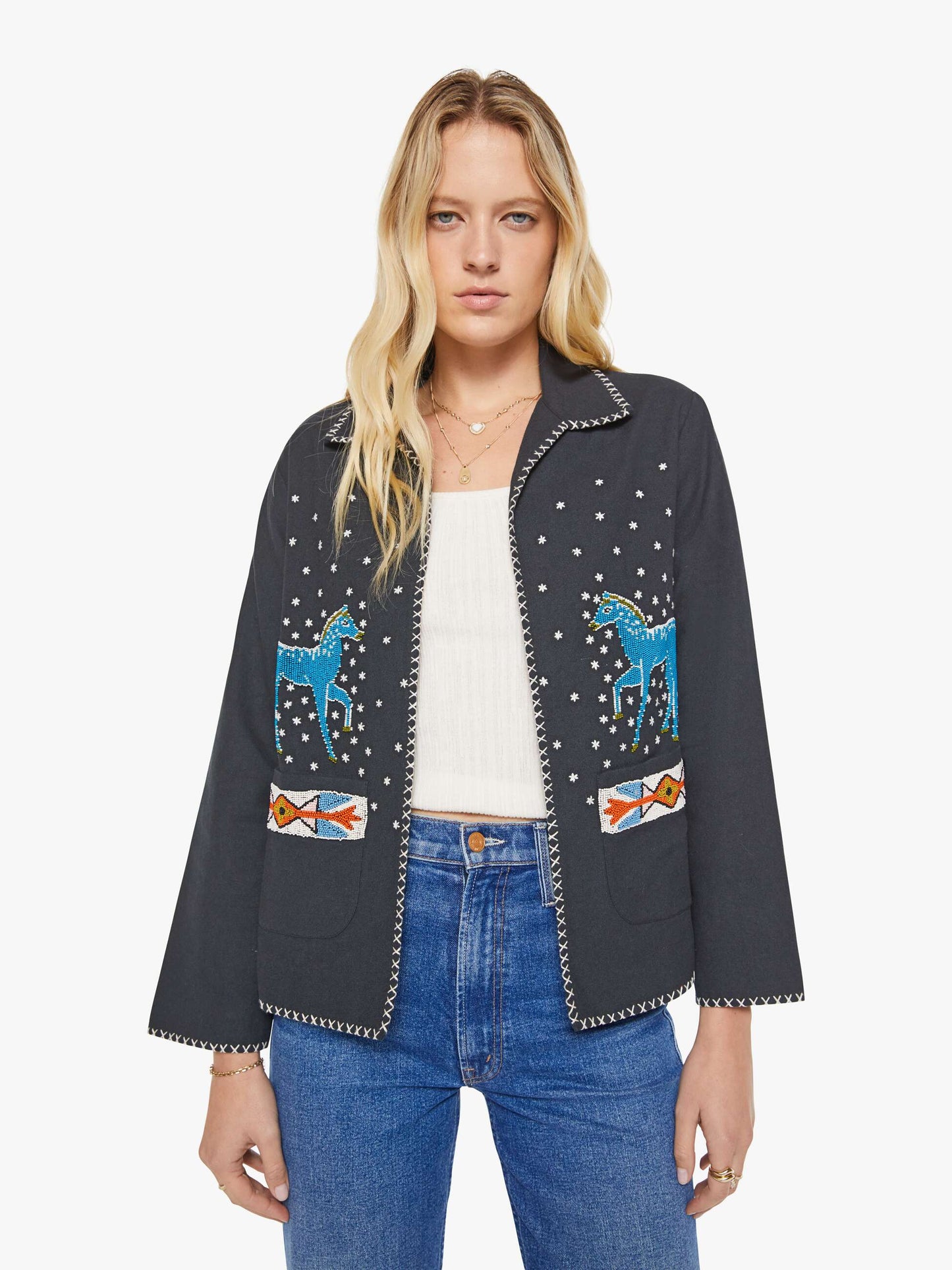 Mother Denim Brands Alix of Bohemia Francis Jacket