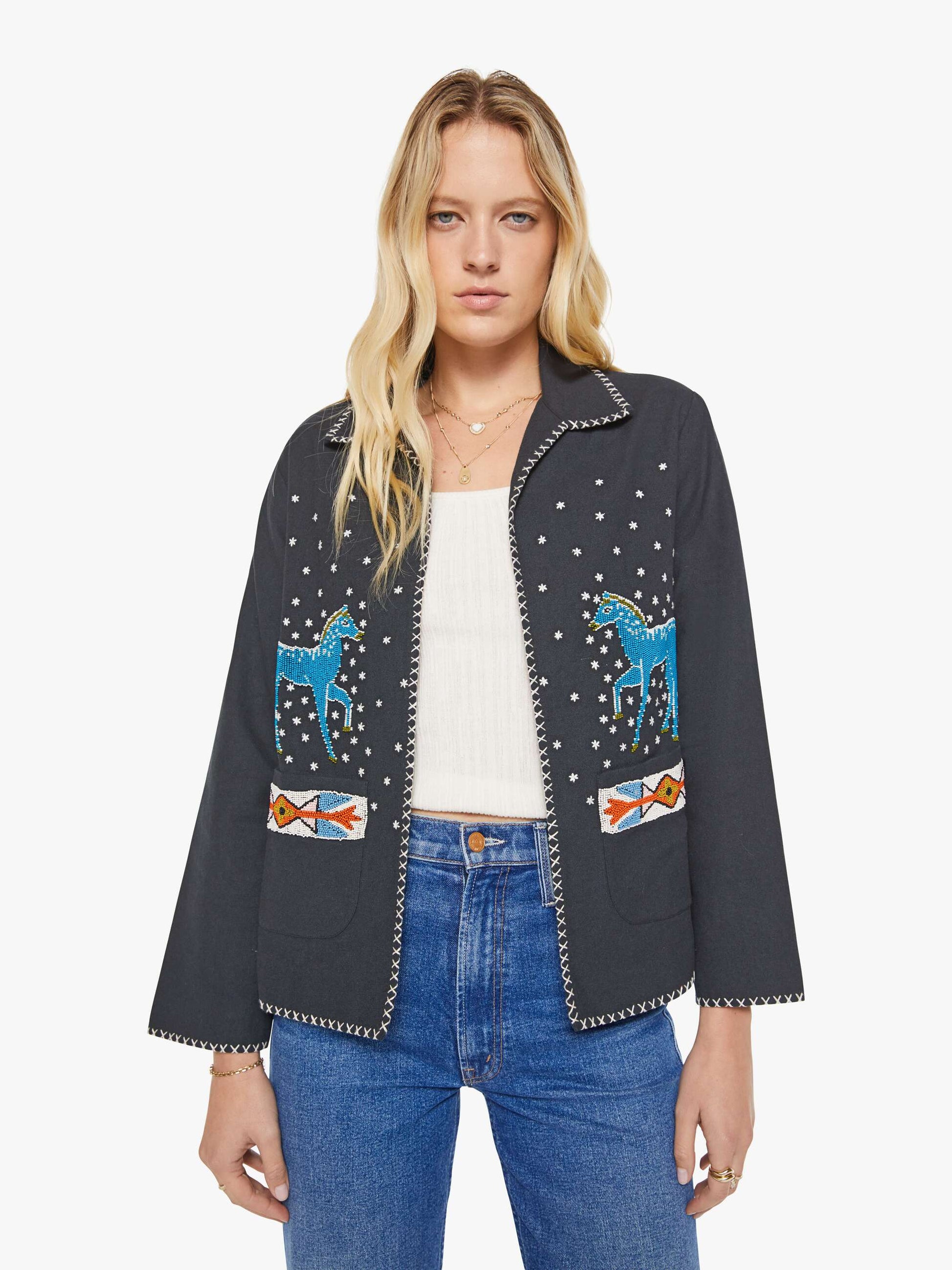 Mother Denim Brands Alix of Bohemia Francis Jacket