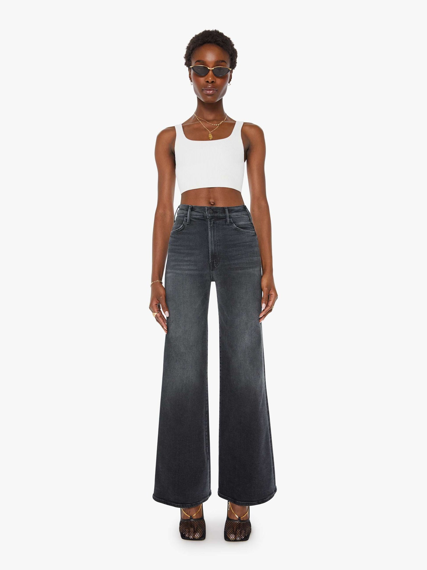 Mother Denim Brands Alix Of Bohemia Fiona Gilded Coin Top