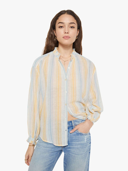 Mother Denim Brands Alix of Bohemia Poet Blouse