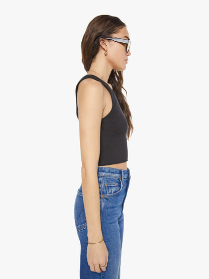 Mother Denim Brands Eterne Cropped Scoop Neck Tank
