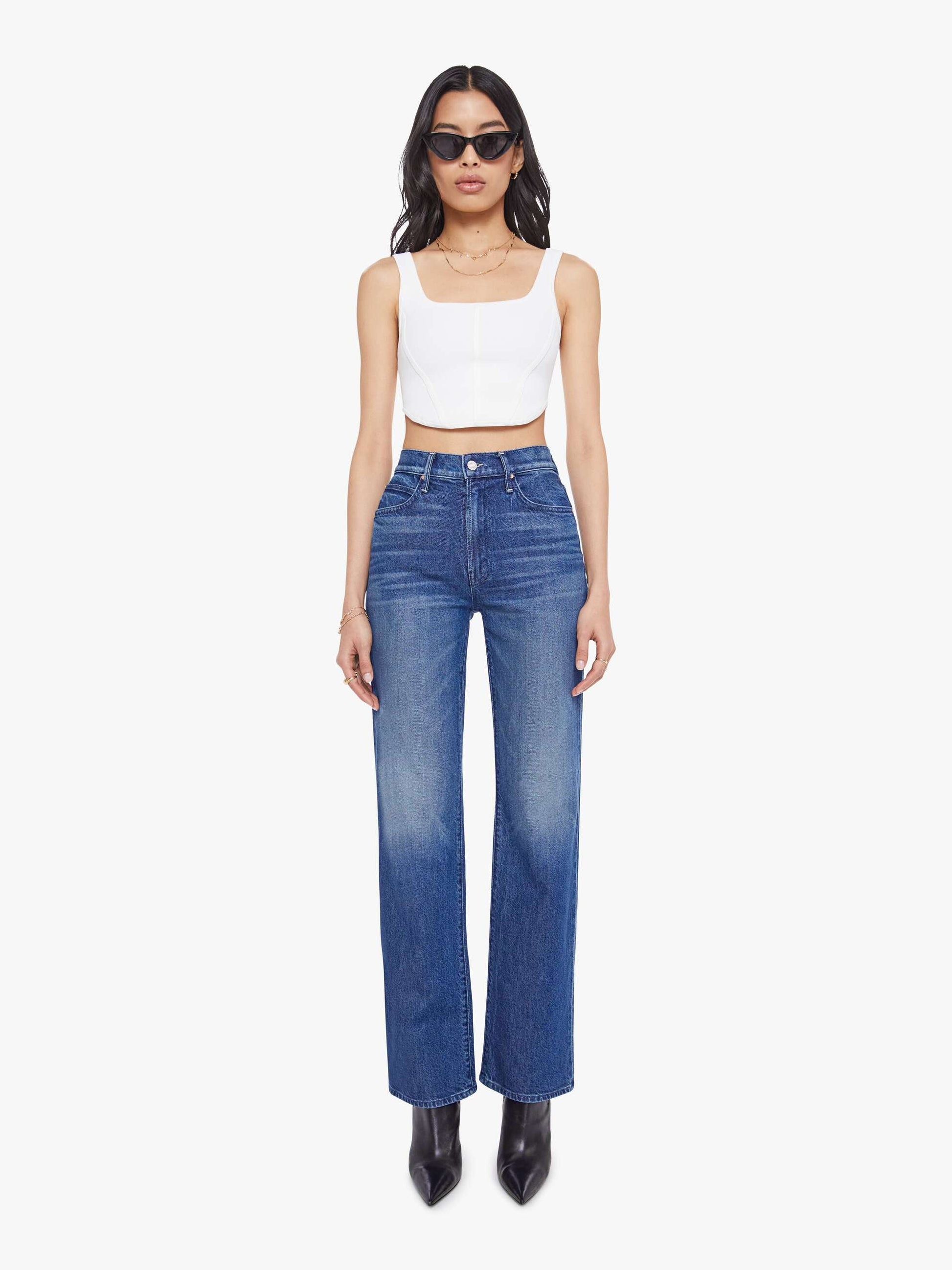 Mother Denim Brands Eterne Long Sleeve Boatneck Top