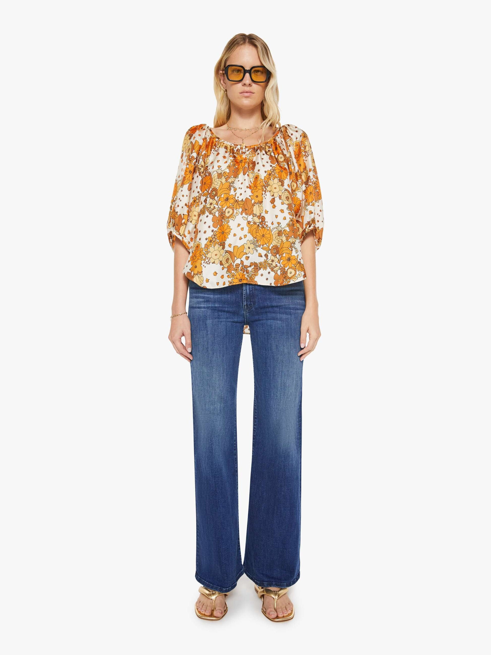 Mother Denim Brands La Prestic Ouiston Moisson Top
