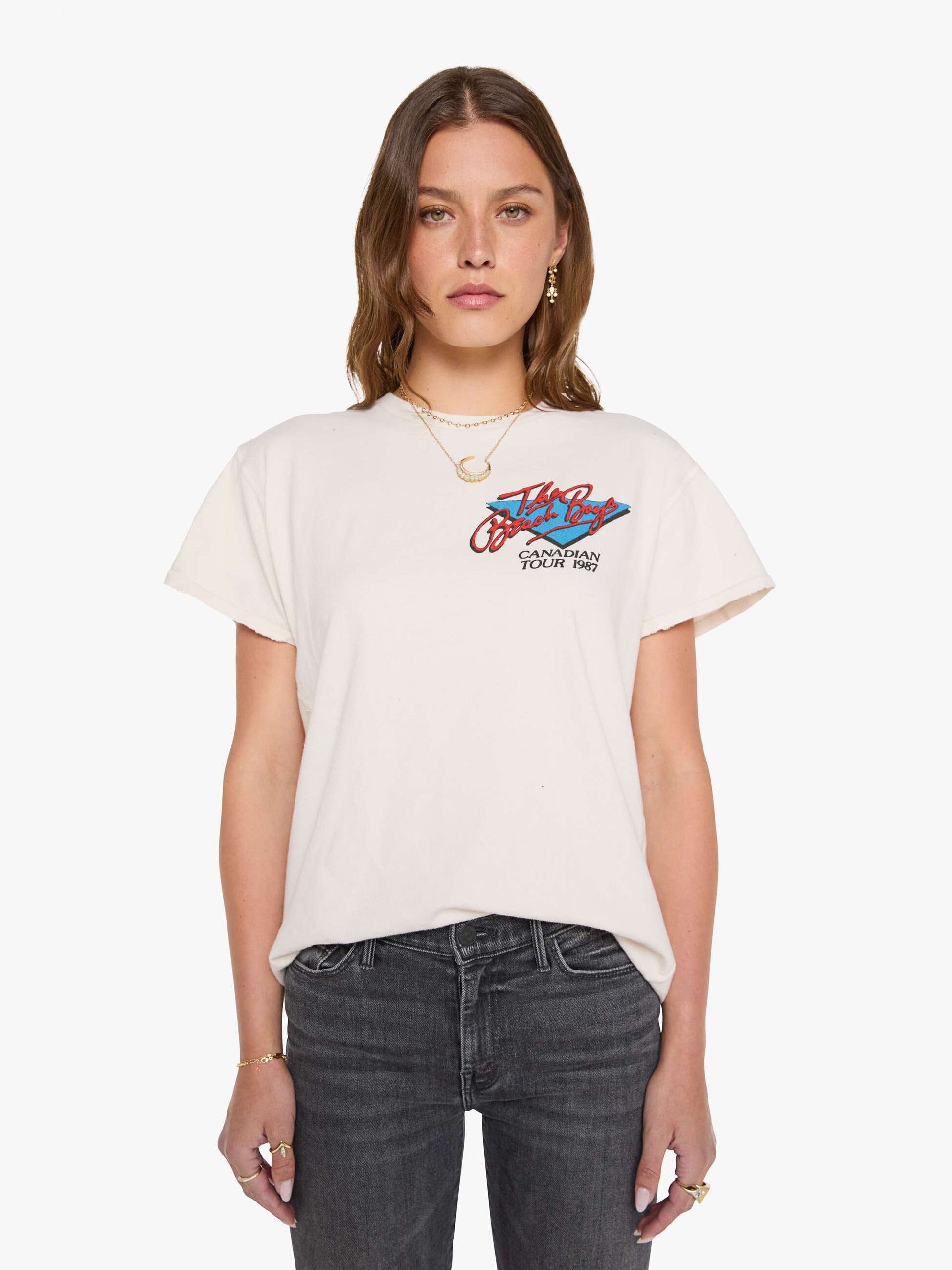 Mother Denim Brands MadeWorn The Beach Boys Tees