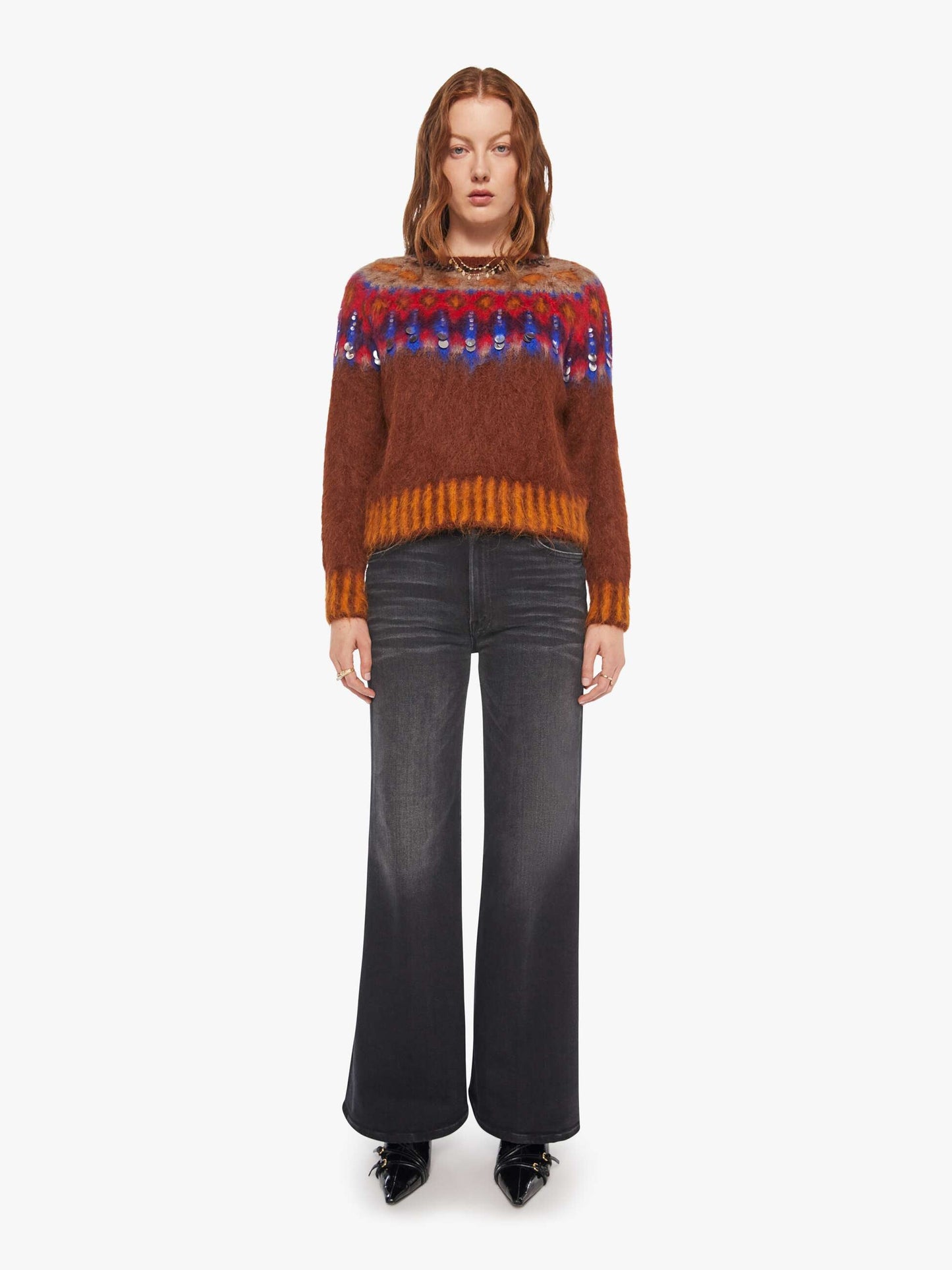 Mother Denim Brands Maria Cher Brookside Creek Sweater
