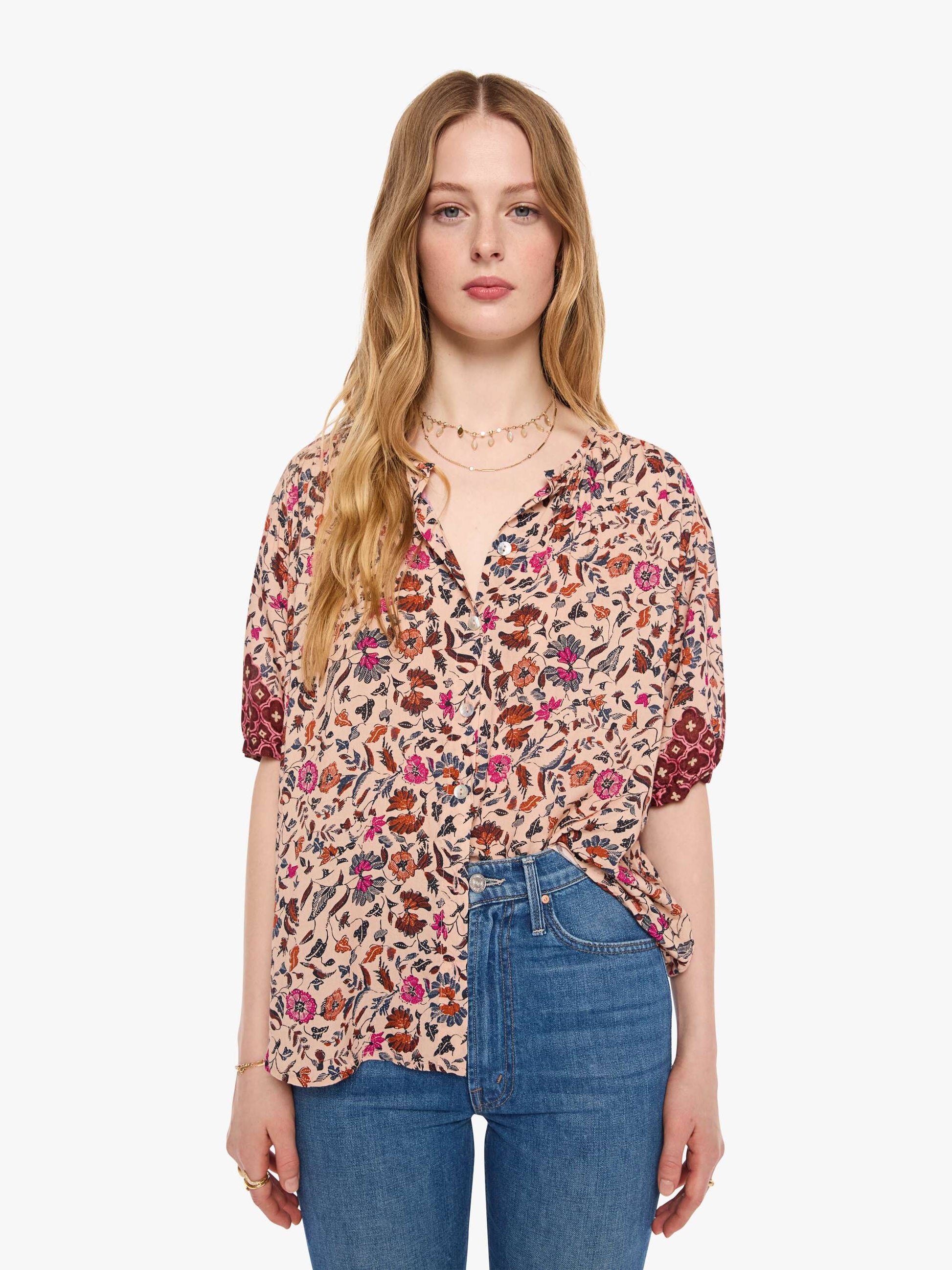 Mother Denim Brands Natalie Martin Violet Top