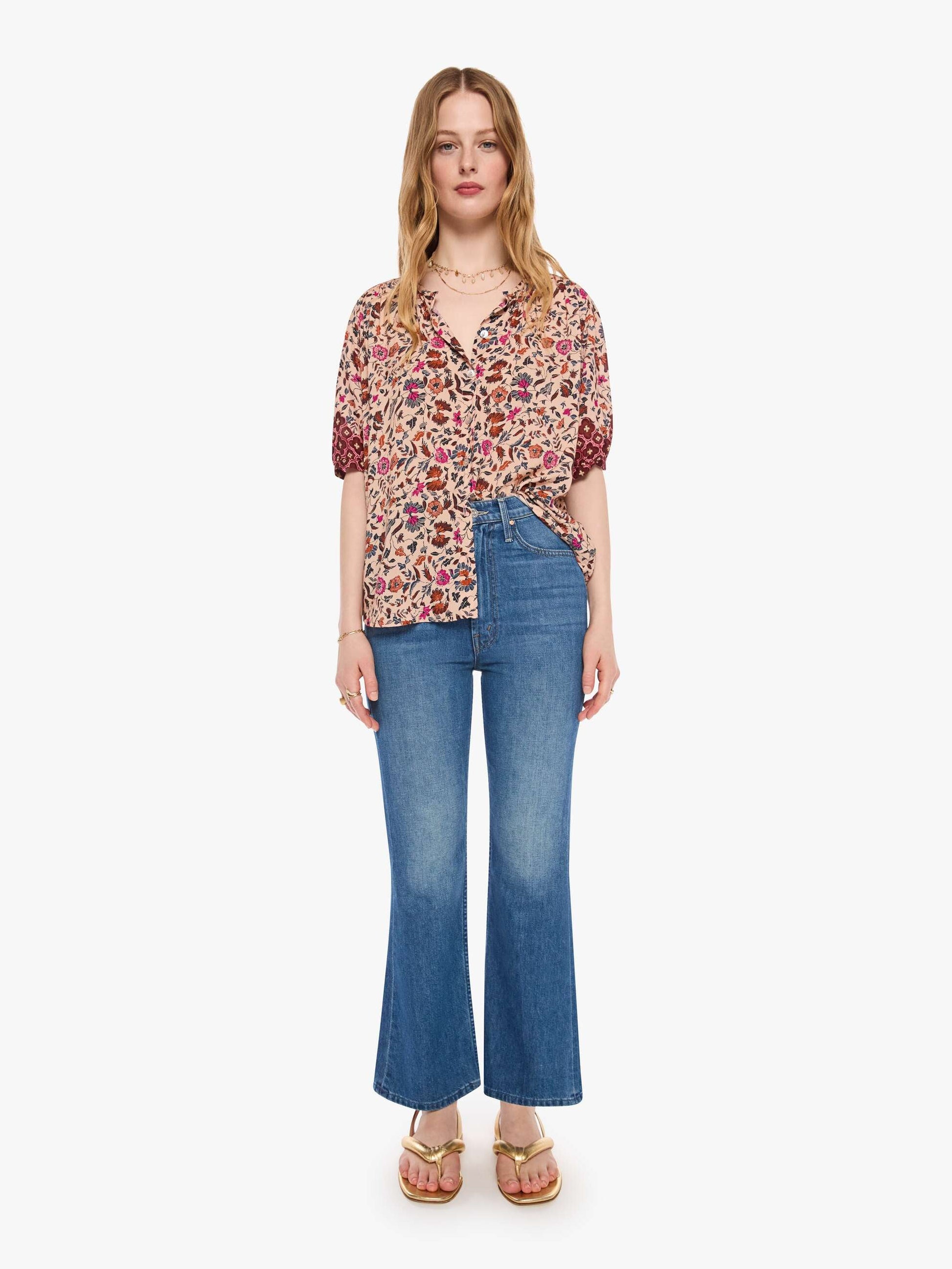 Mother Denim Brands Natalie Martin Violet Top