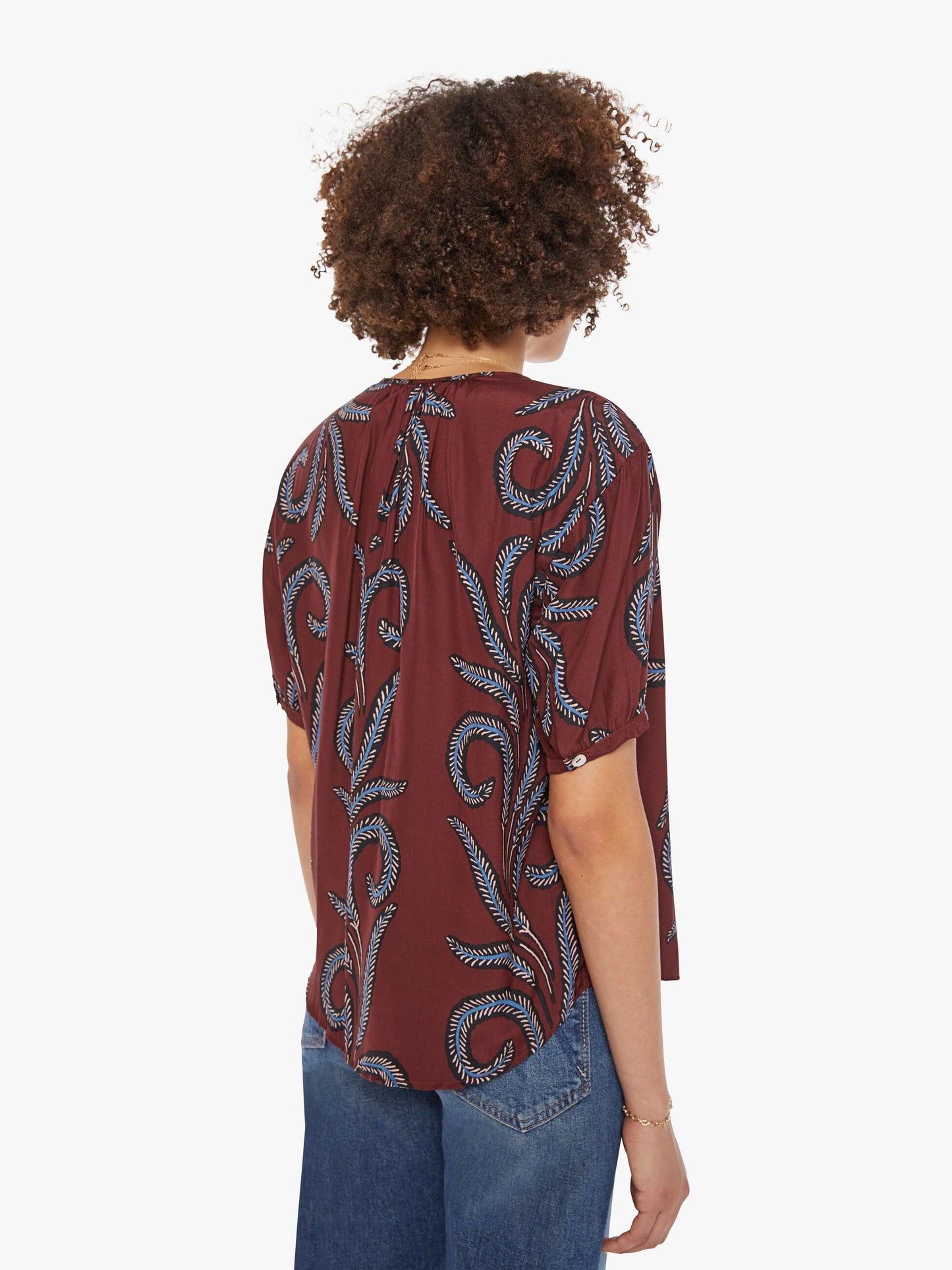 Mother Denim Brands Natalie Martin Violet Top
