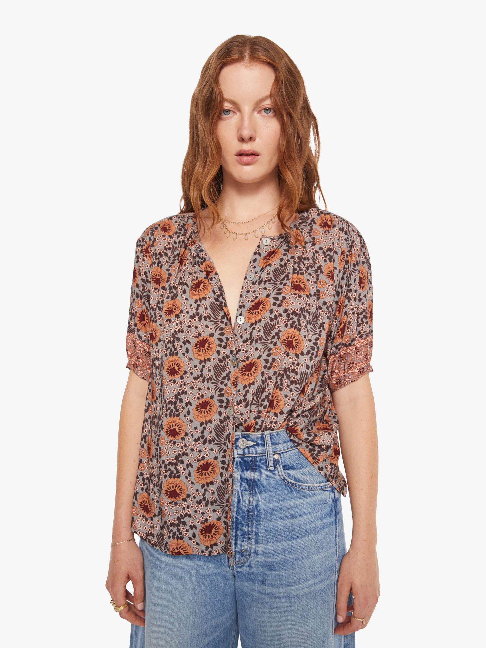 Mother Denim Brands Natalie Martin Violet Top