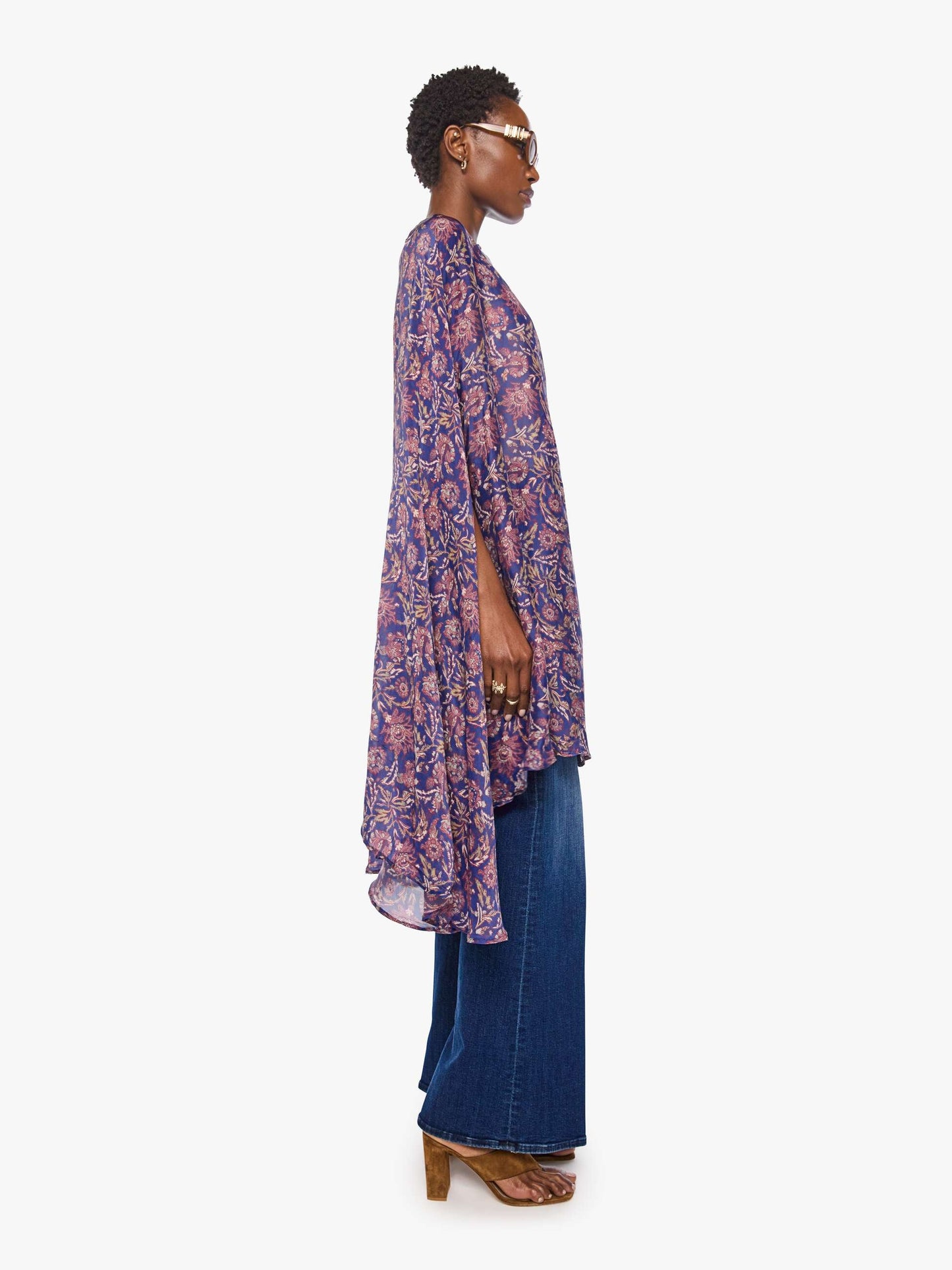 Mother Denim Brands Natalie Martin Karis Long Cape
