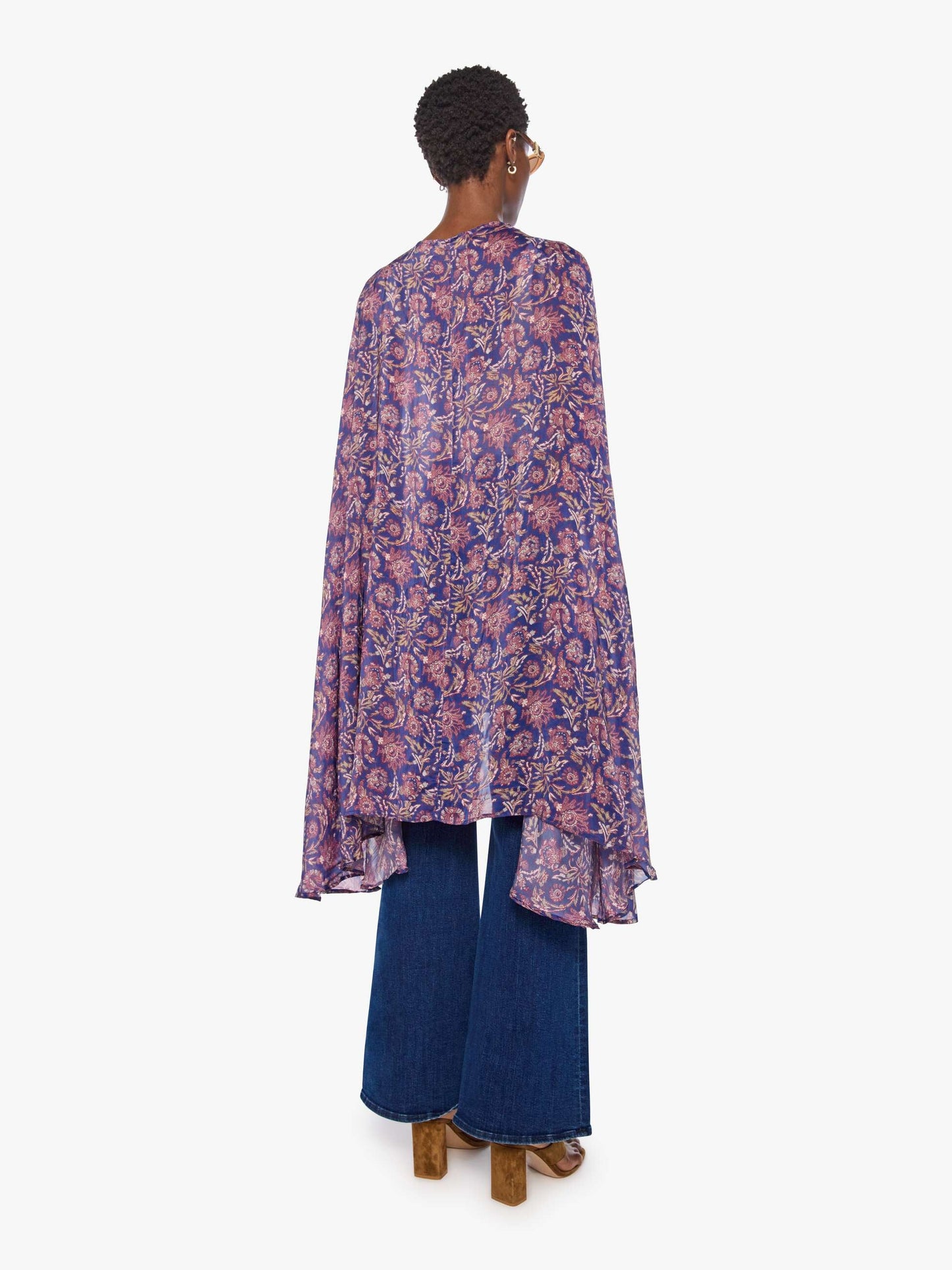 Mother Denim Brands Natalie Martin Karis Long Cape