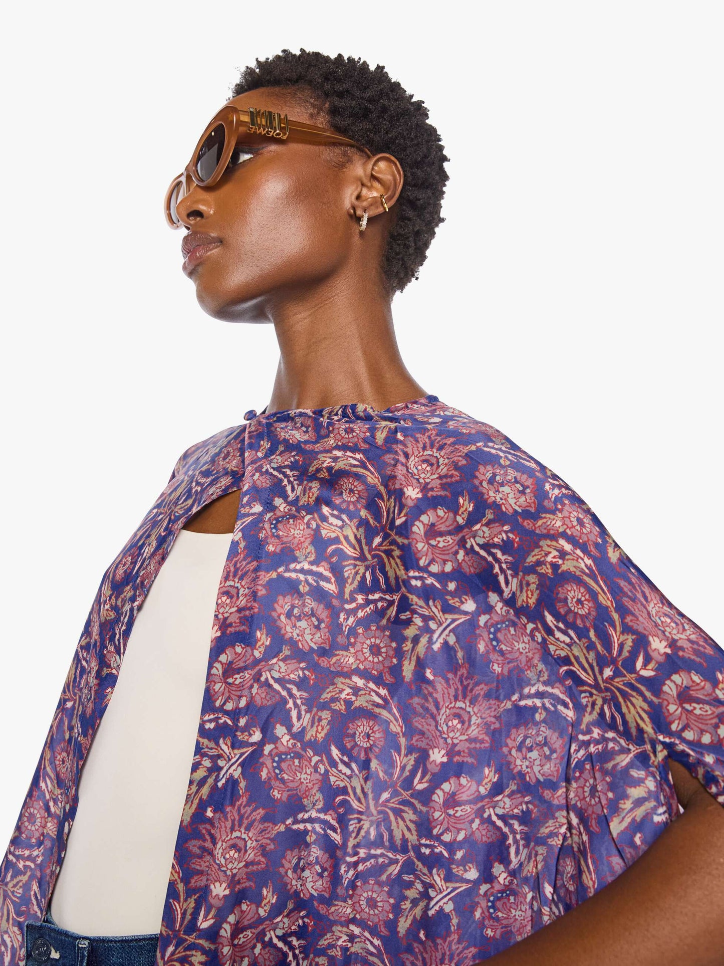 Mother Denim Brands Natalie Martin Karis Long Cape