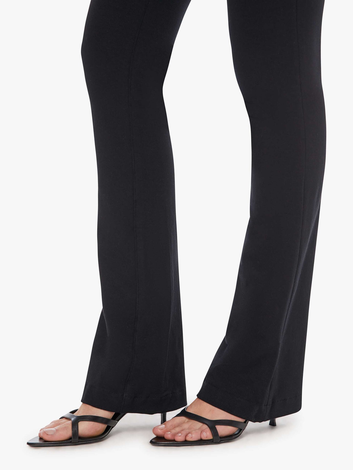 Mother Denim Brands SPRWMN MICRO FLARE BLACK