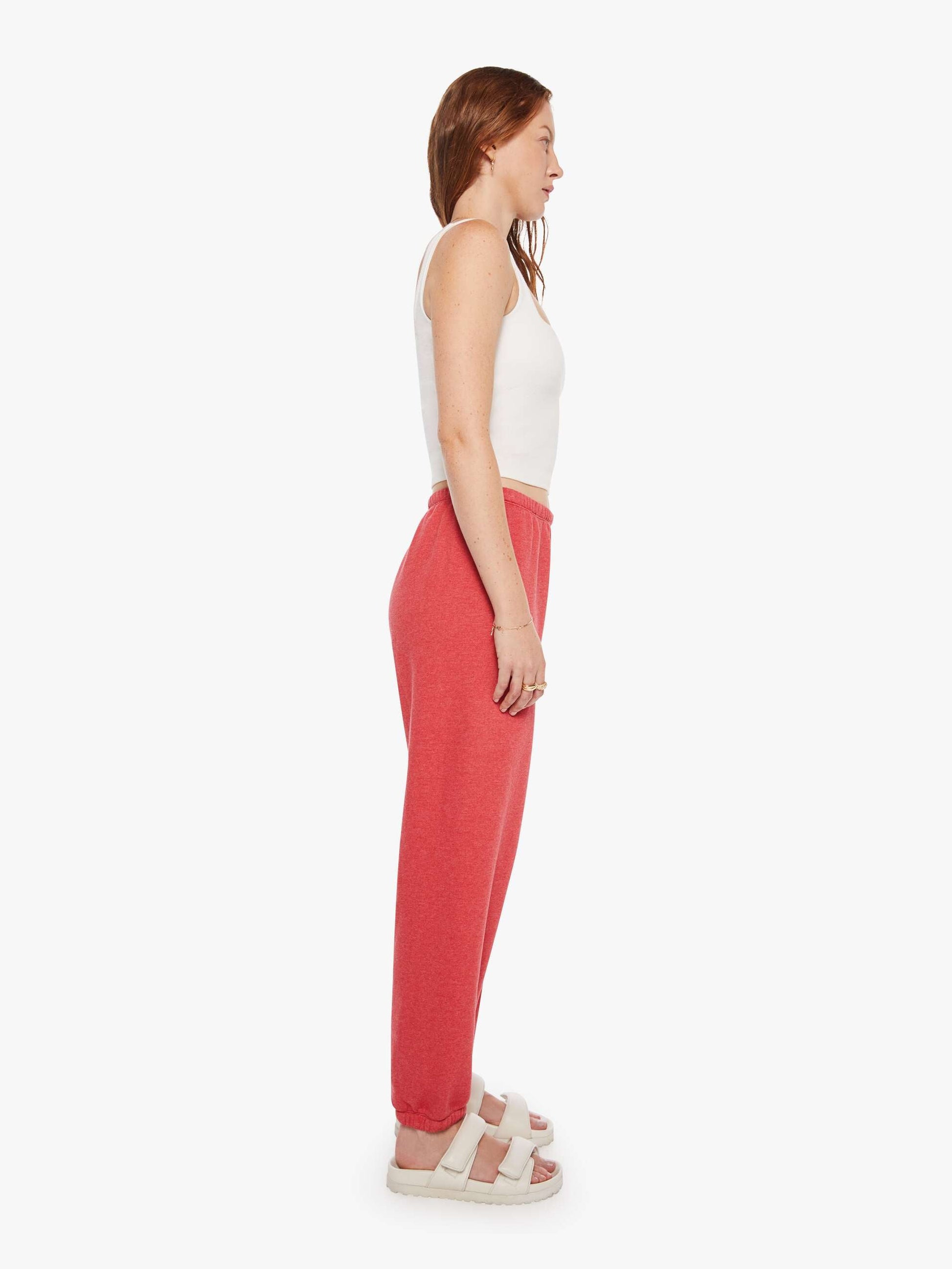 Mother Denim Brands SPRWMN Heart Sweatpant