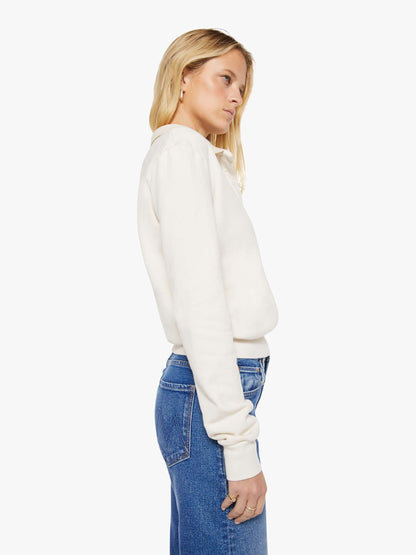 Mother Denim Brands SPRWMN Polo Sweatshirt
