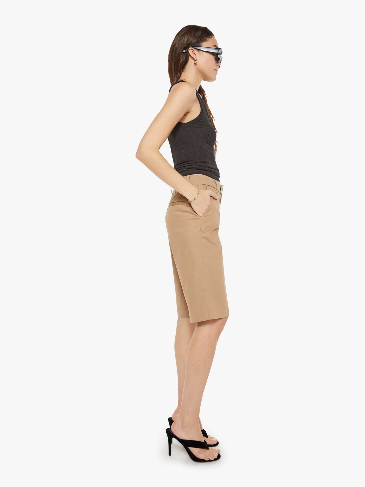 Mother Denim Brands SPRWMN Bermuda Trousers