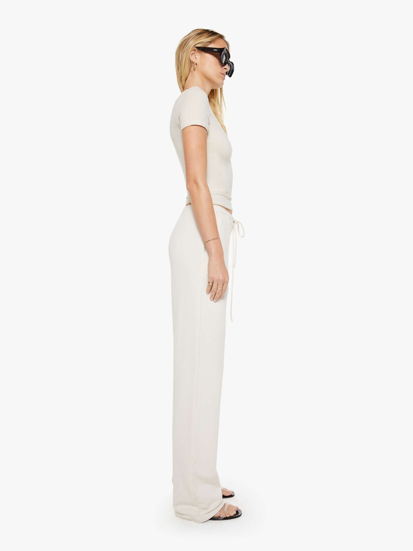 Mother Denim Brands SPRWMN Straight Leg Sweatpants
