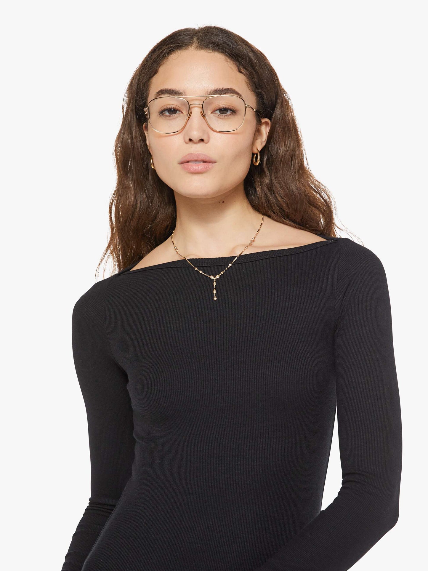 Mother Denim Brands Eterne L/S Boatneck Mini Dress