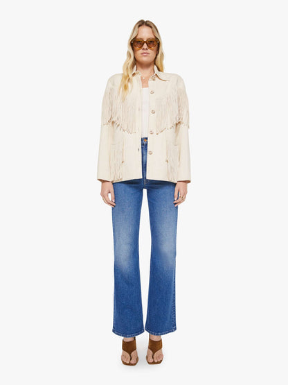 Mother Denim Brands Alix of Bohemia Jude Fringe Jacket