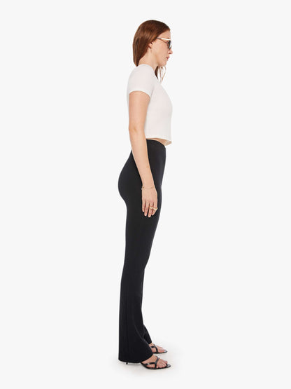 Mother Denim Brands SPRWMN MICRO FLARE BLACK