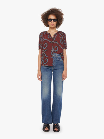 Mother Denim Brands Natalie Martin Violet Top
