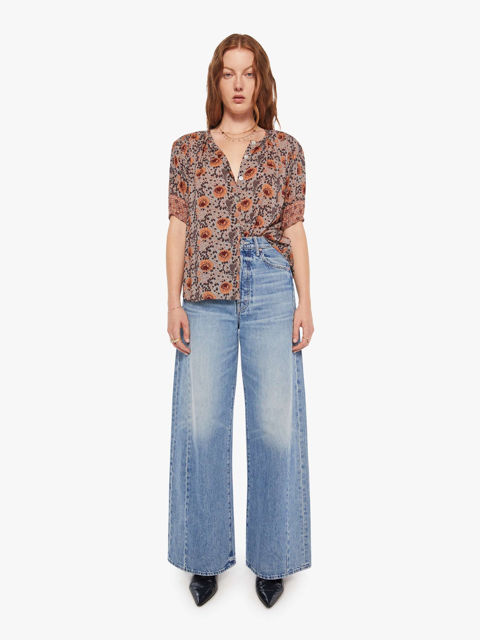 Mother Denim Brands Natalie Martin Violet Top