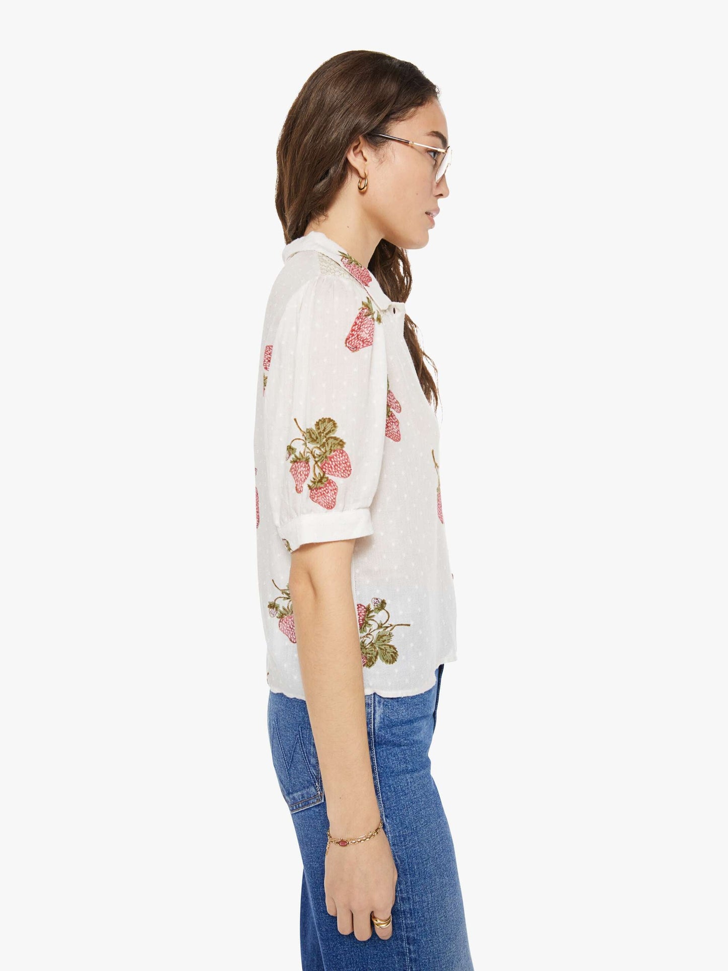 Mother Denim Brands Alix of Bohemia Peyton Shirt
