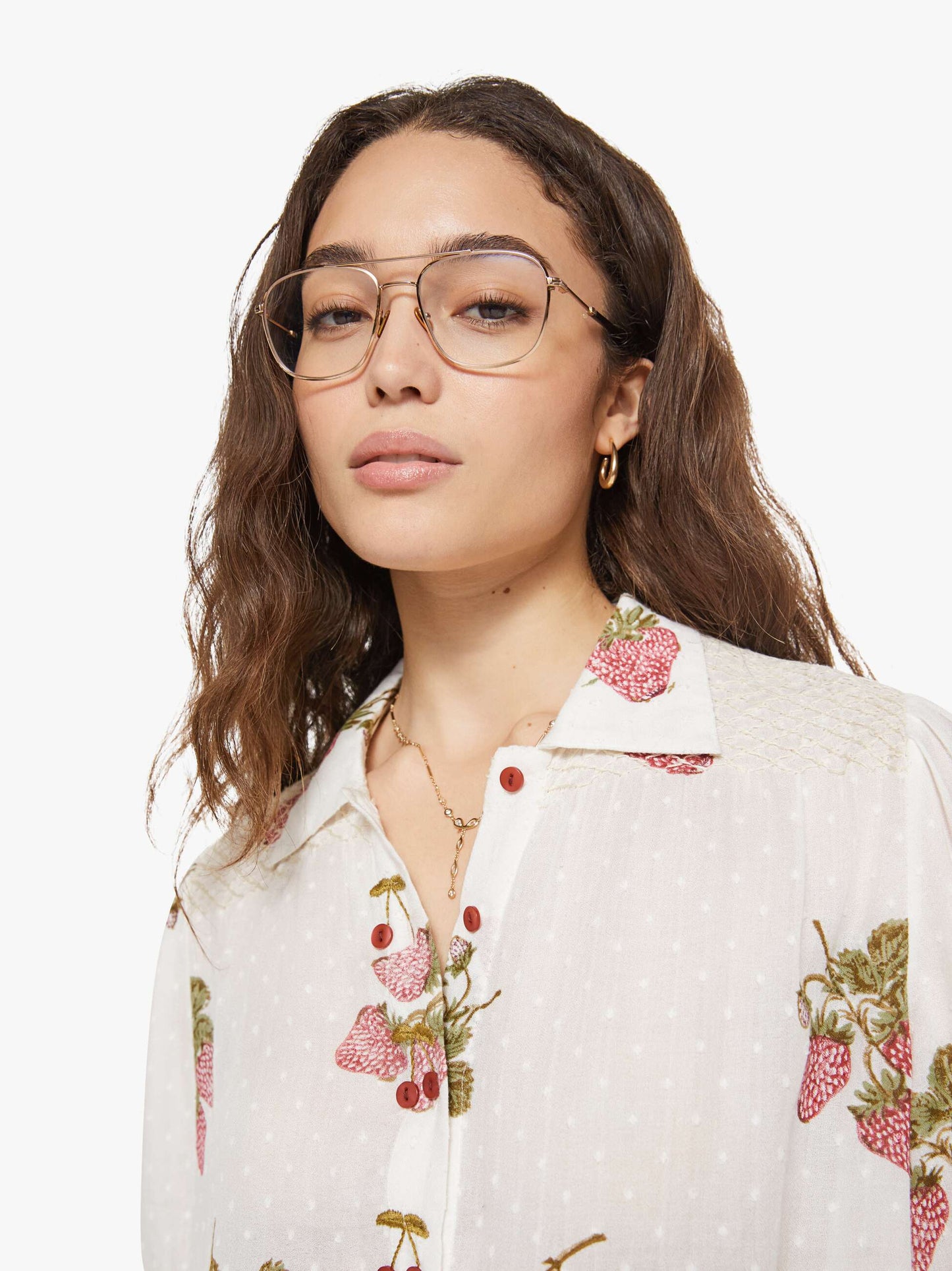 Mother Denim Brands Alix of Bohemia Peyton Shirt