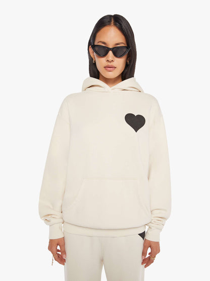 Mother Denim Brands SPRWMN Heart Hoodie