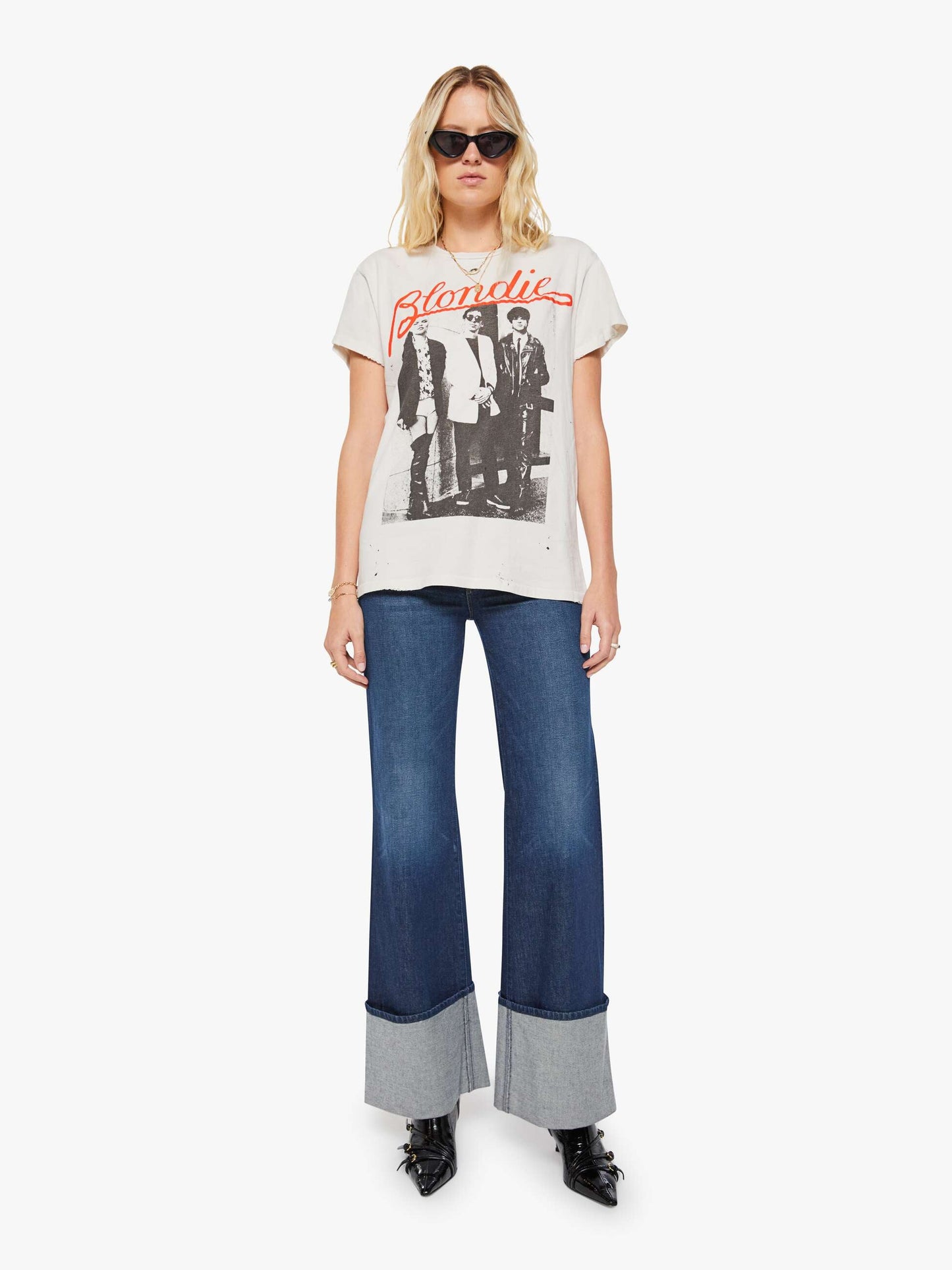 Mother Denim Brands MadeWorn Blondie Tee