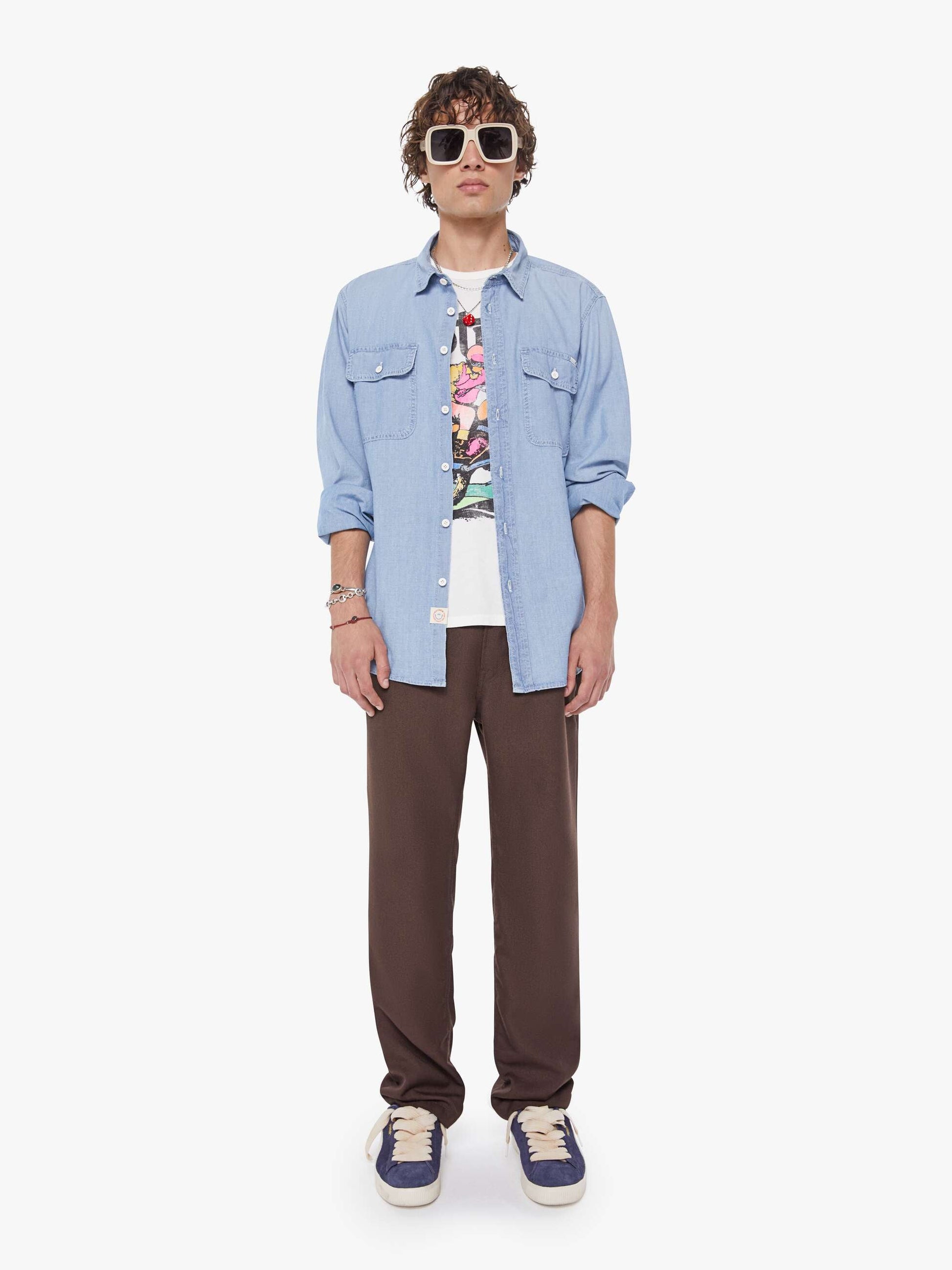 Mother Denim Men The Rounded Freeze