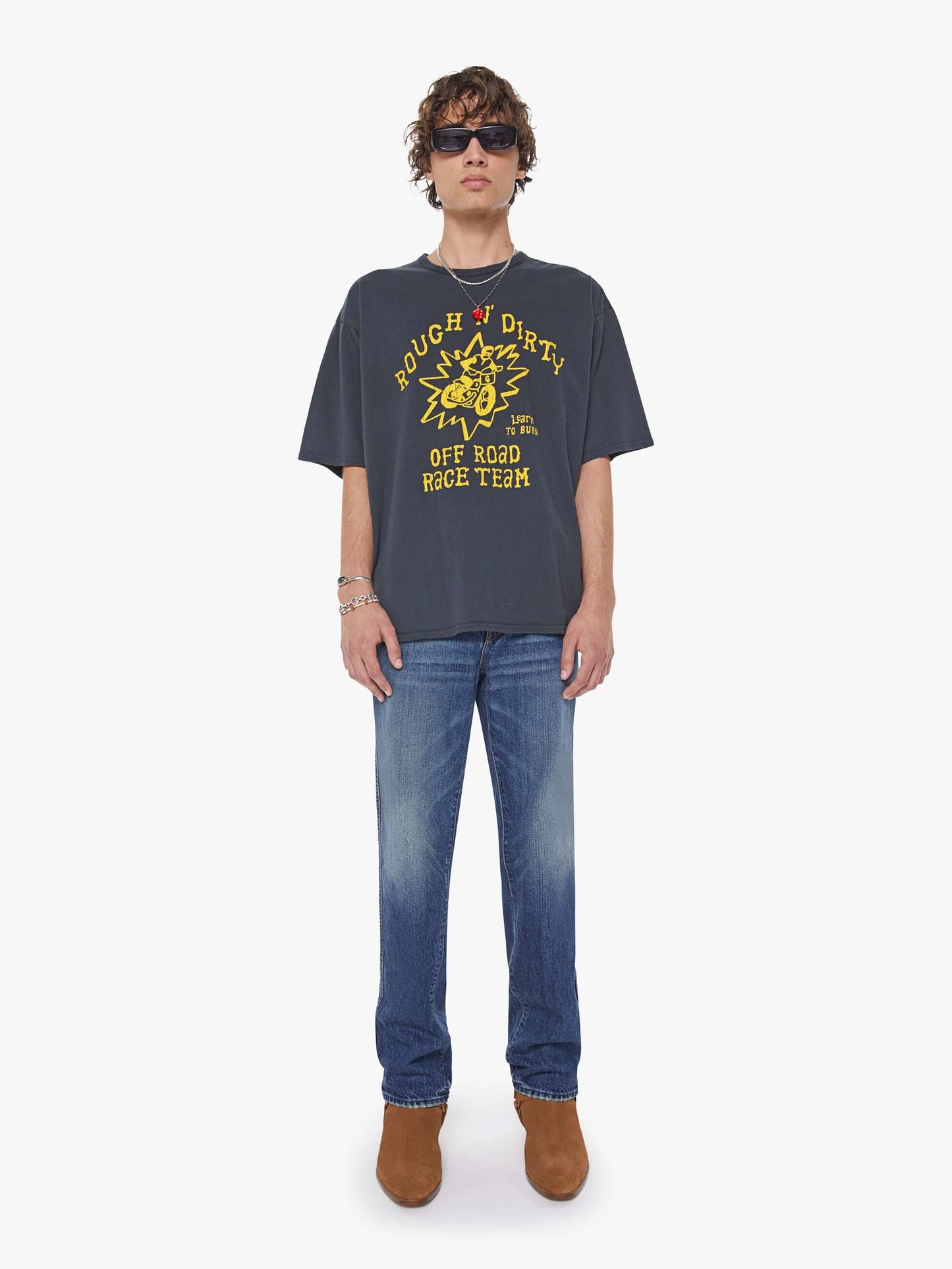 Mother Denim Men The Coops Tee