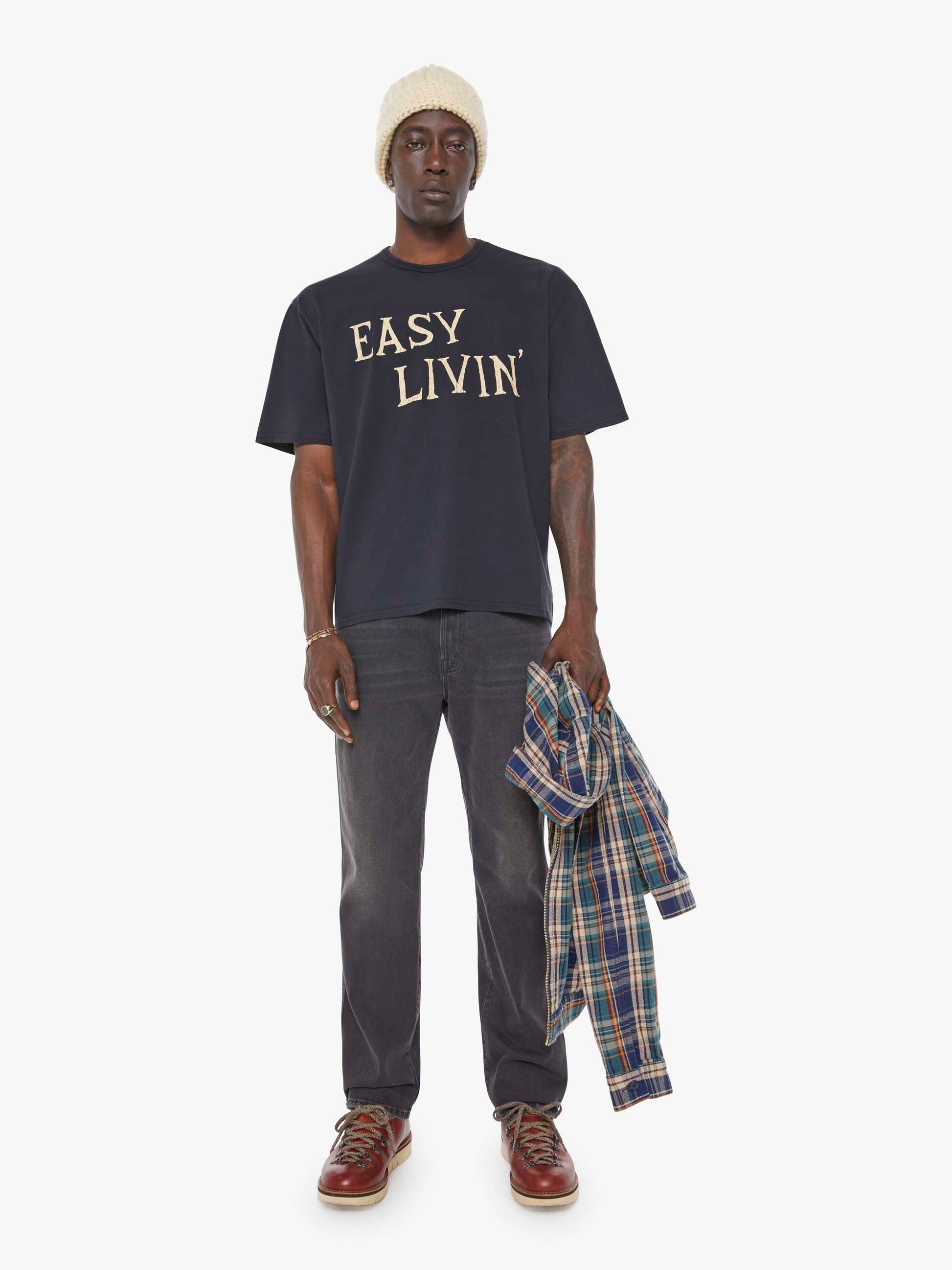 Mother Denim Men The Coops Tee