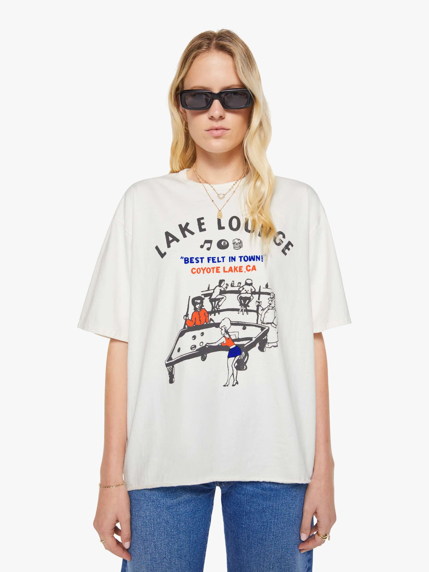 Mother Denim Men The Cut Off Coops Tee