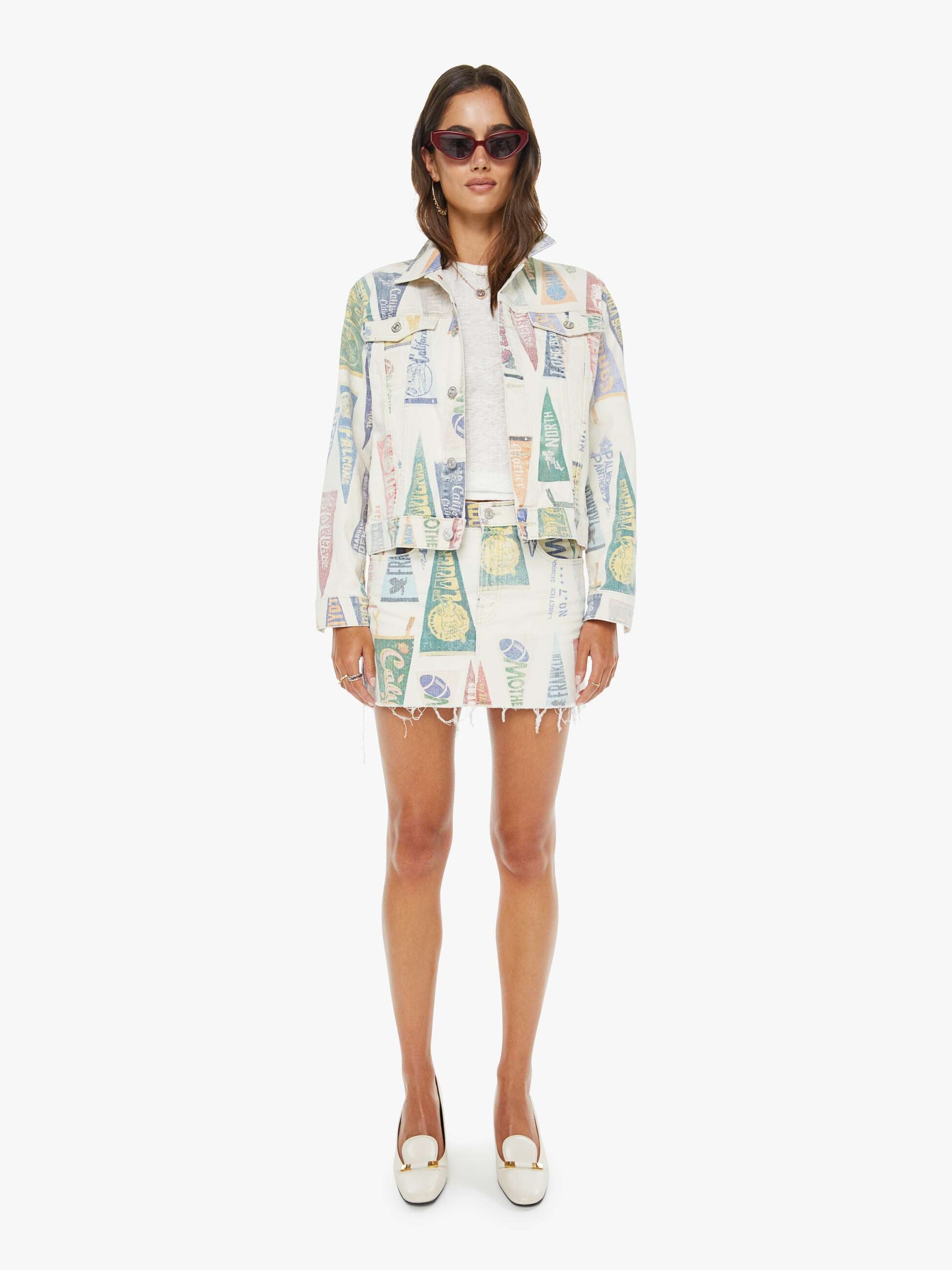 Mother Denim Women The Ditcher Mini Fray