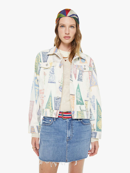 Mother Denim Women The Ditcher Mini Fray