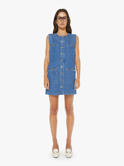 Mother Denim Women The Stashed Picky Mini Dress