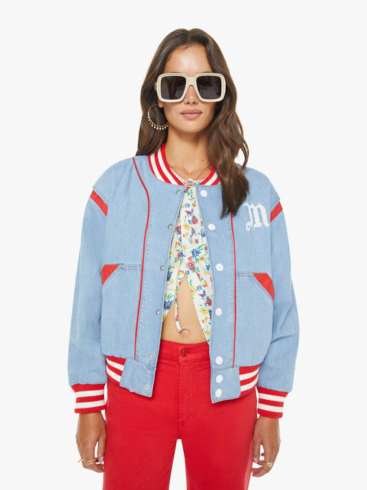Mother Denim Women The Three Strikes Jacket
