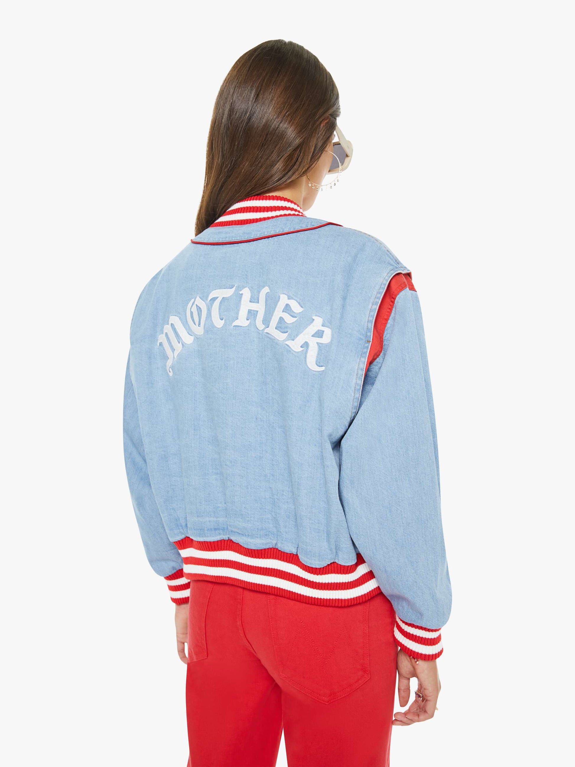 Mother Denim Women The Three Strikes Jacket
